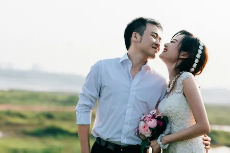 Maerchenhochzeit am Schloss